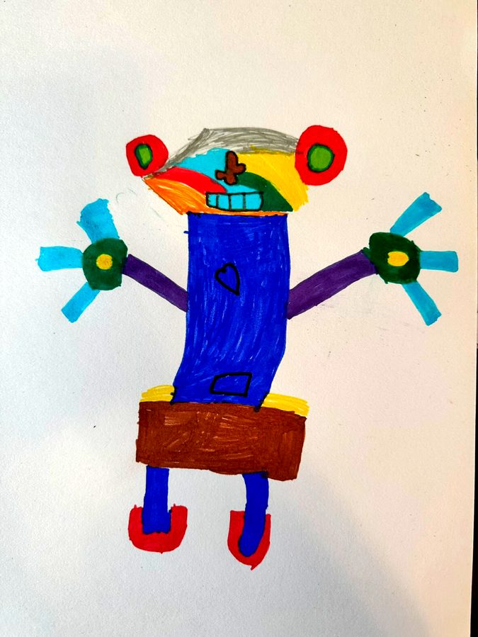 Robotul colorat 🤖