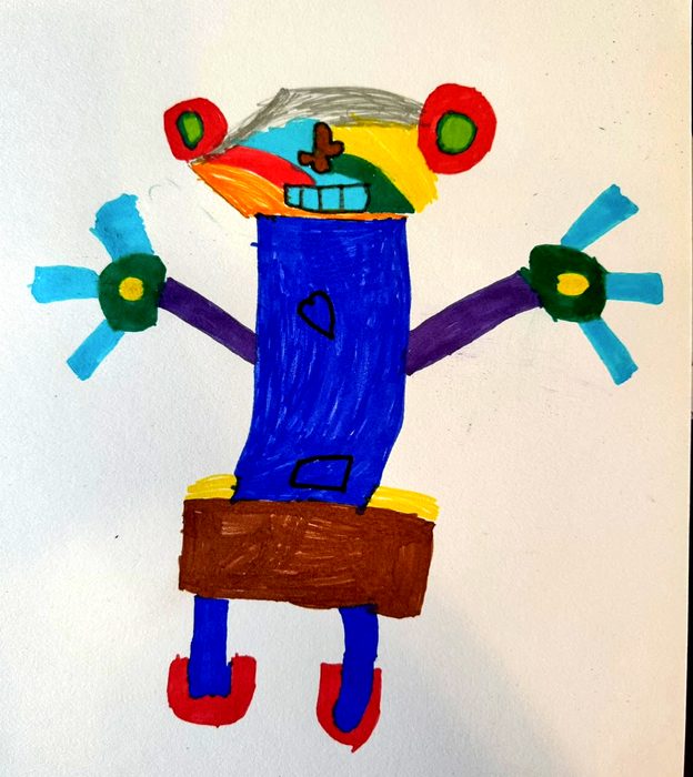 Robotul colorat 🤖